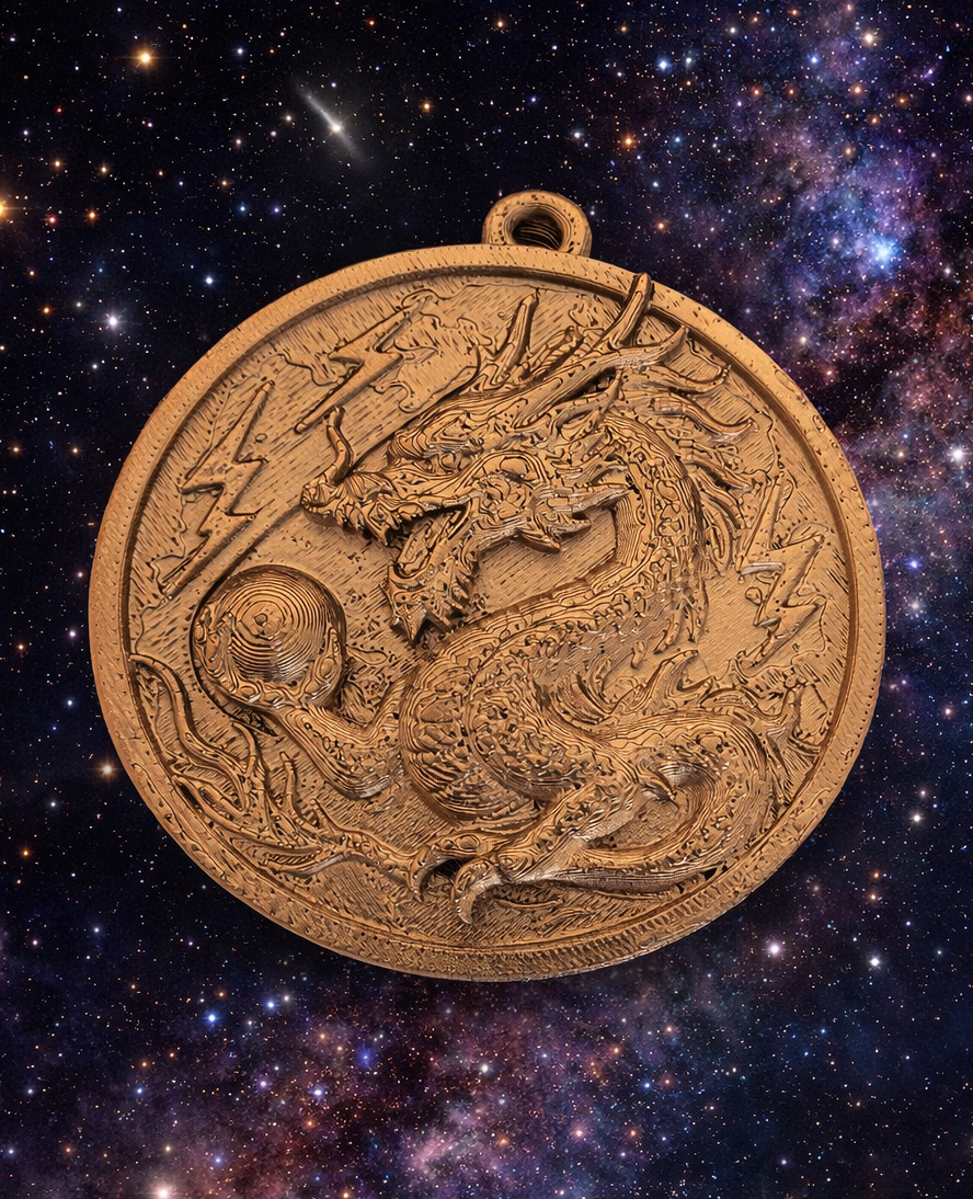 Dragon medallion