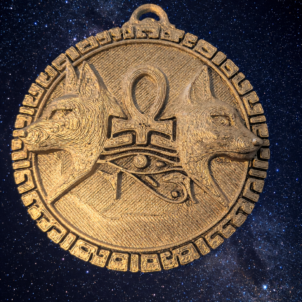The Bast Anubis Medallion