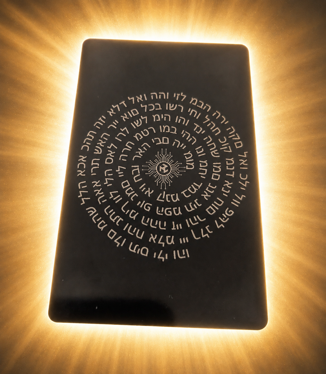 The 72 letter name of God Divine card