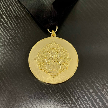 The Lord Ganesha Money Spell Medallion