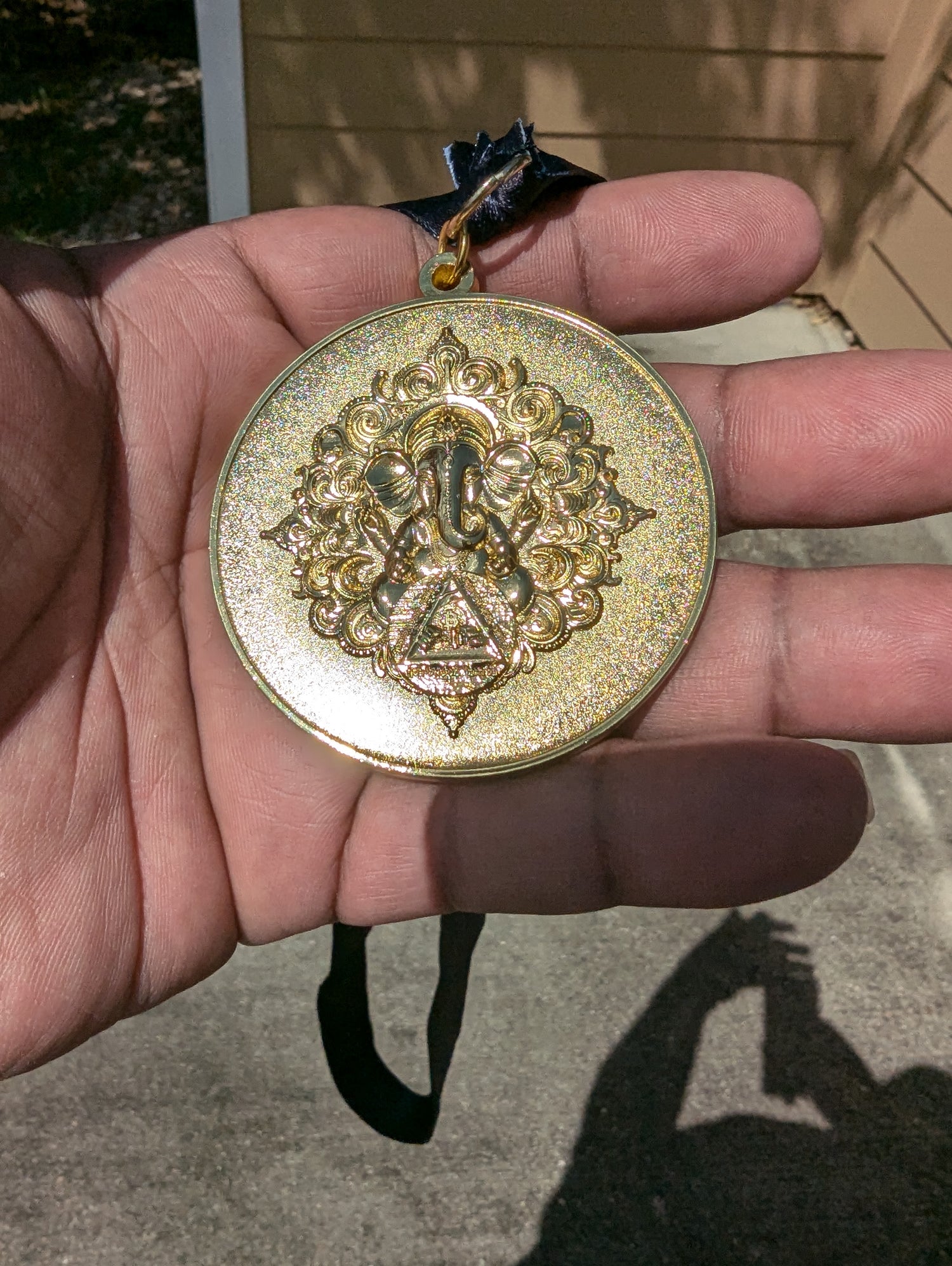 The Lord Ganesha Money Spell Medallion